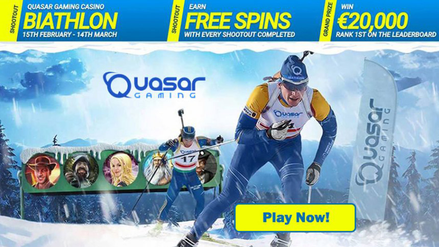 Biathlon Tournament - Quasar Gaming Casino