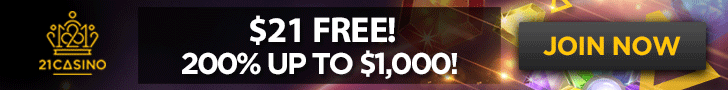 21 casino welcome bonus