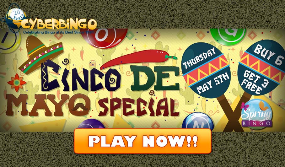 CyberBingo Cinco de Mayo Celebration