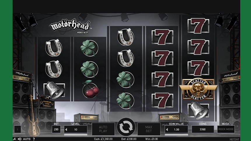 Motorhead Free Spins