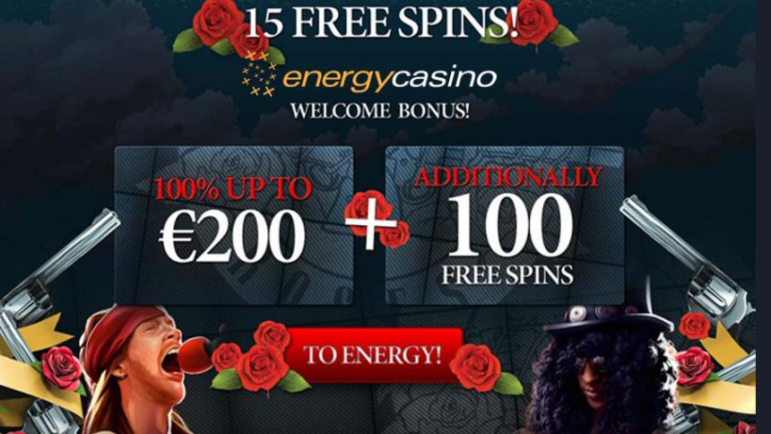 EnergyCasino Welcome Bonus