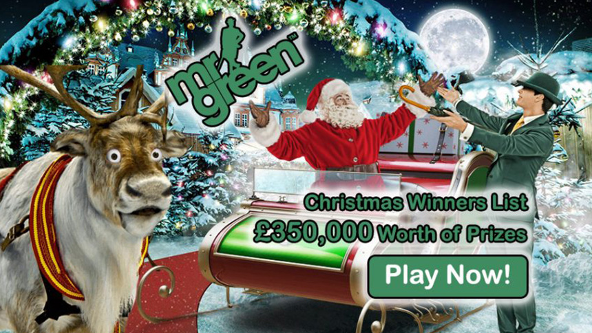 Mr Green Casino Christmas Casino Bonuses