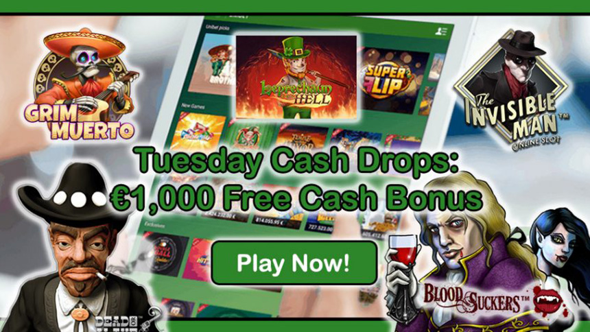 Mr Green Casino Tuesday Cash Drops
