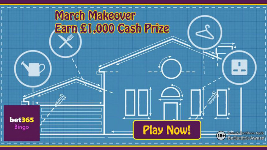 Bet365 Bingo March Makeover