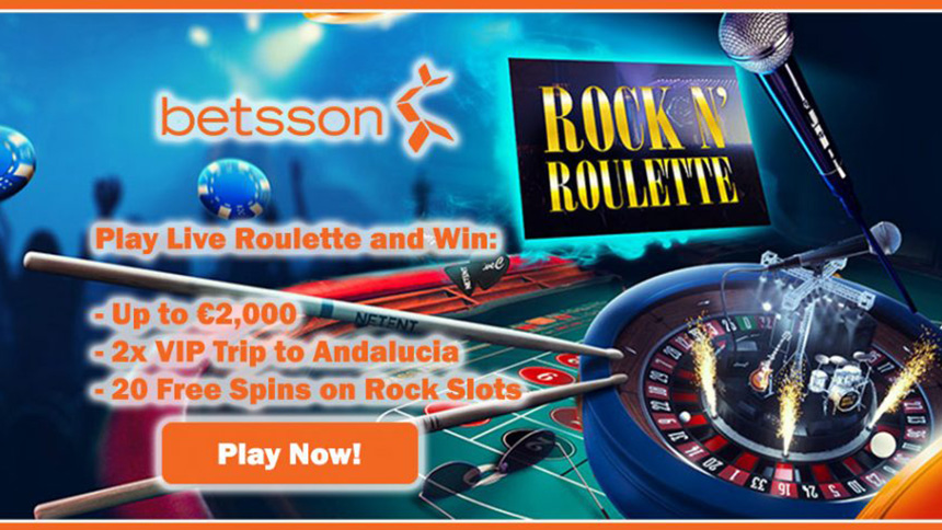 Betsson Casino Roulette