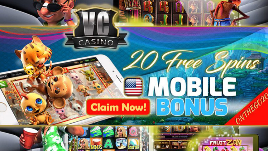 Vegas Crest Casino USA Mobile Bonus
